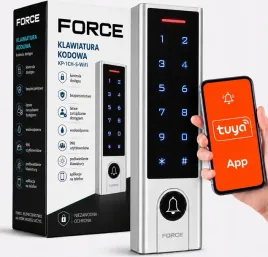 force-klawiatura-kodowa-do-bramy-kp-1ch-s-wifi-tuya-szyfrator-karty-rfid