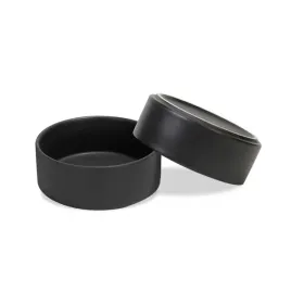 miska-spunkyjunky-ceramiczna-czarna-850ml-dla-kotow-i-psow-2-sztuki