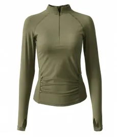 bluza-sportowa-damska-termoaktywna-khaki-xl-88184