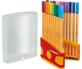 cienkopis-stabilo-point-88-colorparade-pudelko-plastikowe-20-szt