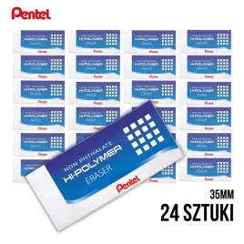 gumka-olowkowa-pentel-hi-polymer-zeh03-mini-24-sztuki