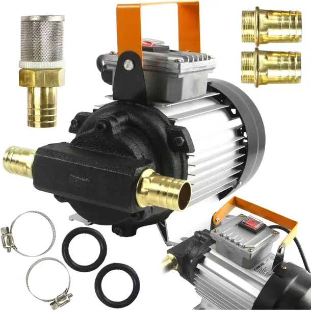 POMPA zębata do gęstego OLEJU SILNIKOWEGO OPAŁOWEGO hydraulicznego MINI CPN