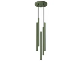 lampa-wiszaca-vario-5p-zielona-oliwka