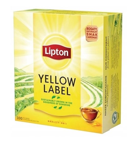 Herbata Ekspresowa Lipton 100 torebek