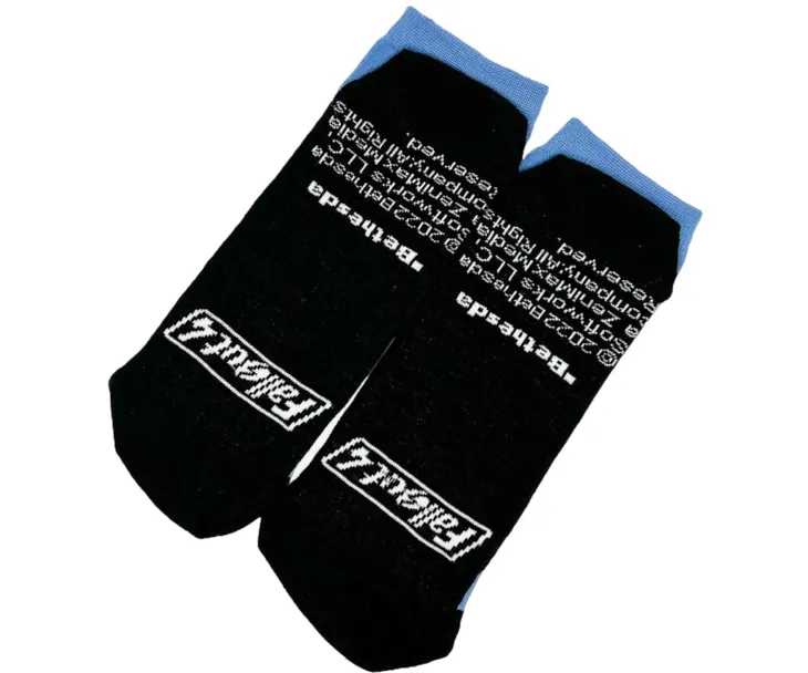 fallout-emoji-ankle-socks