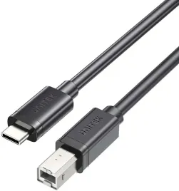kabel-do-drukarki-unitek-usb-c-na-usb-b-2-0-czarny-5m