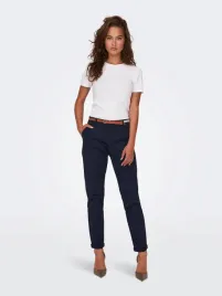 only-granatowe-spodnie-chinos-z-paskiem-proste-bawelna-42-32-7fa