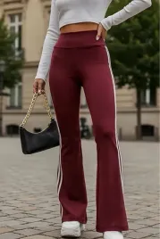 burgundowe-legginsy-z-bialymi-lampasami-wysoki-stan-l-5ia