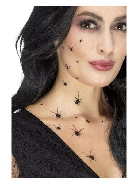 TATUAŻE DO CHARAKTERYZACJI PAJĄKI CHARAKTERYZACJA HALLOWEENOWA HALLOWEEN