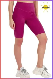 gladkie-legginsy-damskie-na-wysokim-stanie-w-kolorze-fioletowym-m-5ia