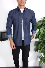 casual-granatowa-koszula-jeansowa-z-kieszeniami-i-dlugim-rekawem-m-5ia