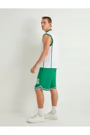 koton-zielone-spodenki-sportowe-z-nadrukiem-i-lampasami-m-5da-m-5da