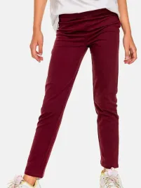 legginsy-getry-dziewczece-bawelniane-gladkie-dlugie-purpurowe-128