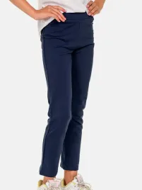 legginsy-dziewczece-getry-z-bawelny-dlugie-gladkie-kieszenie-granatowe-128