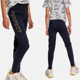 legginsy-getry-dziewczece-z-bawelny-ozdobny-napis-nadruk-dlugie-granat-122