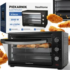 piekarnik-elektryczny-wolnostojacy-timer-ruszt-250c-48l-2000w-3-tryby