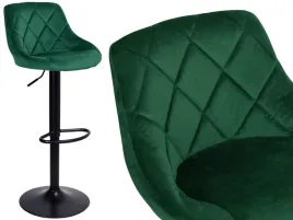hoker-krzeslo-barowe-cydro-black-ciemnozielone-velvet