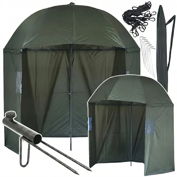 NAMIOT Wędkarski PARASOL Na Ryby WODOODPORNY 2,35M Rumpol + WBIJAK! 280026