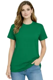 damska-koszulka-t-shirt-100percent-miekka-bawelna-zielona-roz-m