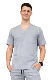 bluza-medyczna-kasak-ciemny-szary-cheroke-stretch-roz-l
