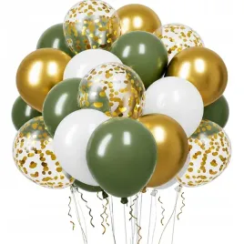 zestaw-balonow-balony-oliwkowy-mix-20-szt-komunia-ihs-slub-chrzciny