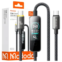 mcdodo-kabel-usb-c-usb-c-szybkie-ladowanie-usb-typ-c-pd-240w-1m-led-czarny