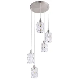 lampa-wiszaca-wolli-15760-5-globo-glamour-oprawa-zwis-krysztalki-nikiel-mat