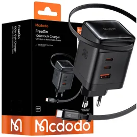 mcdodo-szybka-ladowarka-sieciowa-zasilacz-4x-usb-c-pd-usb-gan-100w-kabel-1m