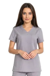 bluza-medyczna-ciemny-szary-casual-premium-roz-l
