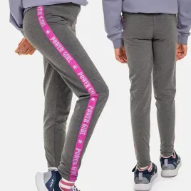 legginsy-dziewczece-getry-bawelniane-z-ozdobnym-lampasem-dlugie-szare-128