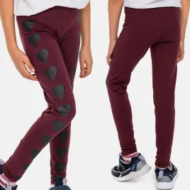 legginsy-getry-dziewczece-bawelniane-dlugie-z-lampasem-serca-bordo-122