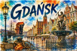 polska-gdansk-magnes-na-lodowke-piekny-kolorowy-duzy