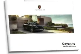 porsche-cayenne-8-wersji-niemiecka-ksiazka-serwisowa