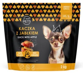 wow-pets-bez-zboz-monobialkowa-kaczka-2-kg-karma-pies-dorosly-rasa-xs-s