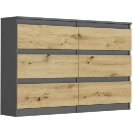 komoda-120cm-6-szuflad-antracyt-mix-artisan-r120
