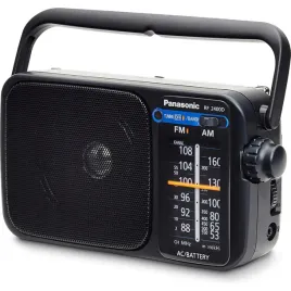 radio-analogowe-panasonic-rf-2400deg-k-czarne-am-fm-aux-na-baterie-230v