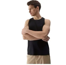 koszulka-meska-tank-top-bez-rekawow-czarny-4f-wss24-tslem076