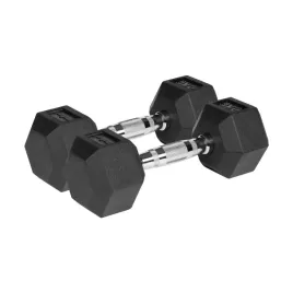 hantle-zeliwne-gumowane-hex-2x5kg-rebel-hexagonalne-zestaw-10kg-solidne