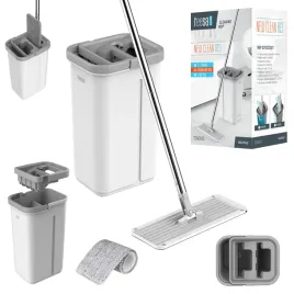 mop-dwukomorowy-teesa-new-clean-r13-plaski-2x-mikrofibra-57l