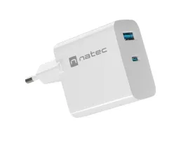 natec-ladowarka-sieciowa-ribera-gan-1x-usb-a-1x-usb-c-65w-biala