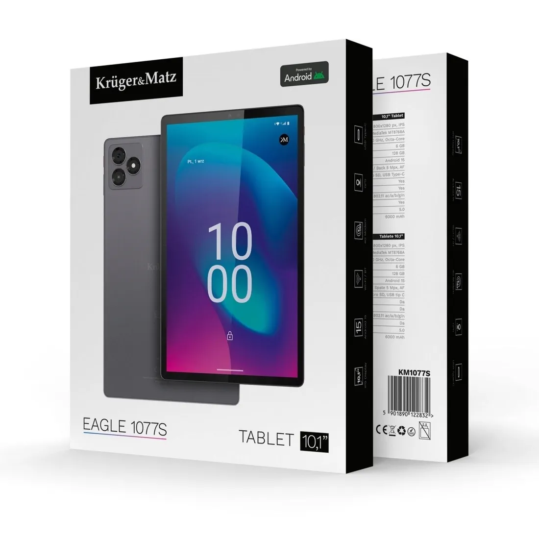 kruger-and-matz-tablet-eagle-1077-stan-nowy