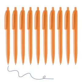 10szt-dlugopis-plastikowy-automatyczny10x-niebieski-tusz-pomaranczowy