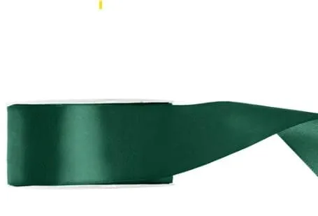 WSTĄŻKA SATYNOWA TASIEMKA 25MM/25M BUTELKOWA ZIELEŃ
