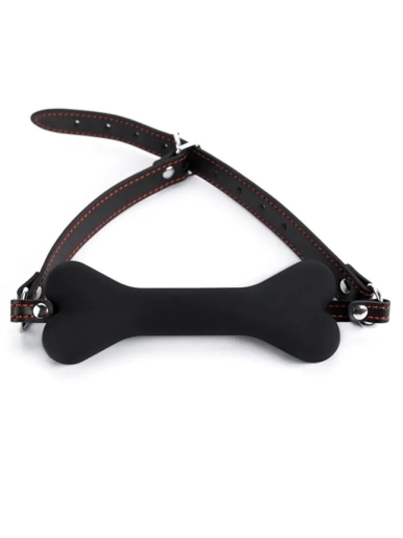 black-silicone-bone-gag