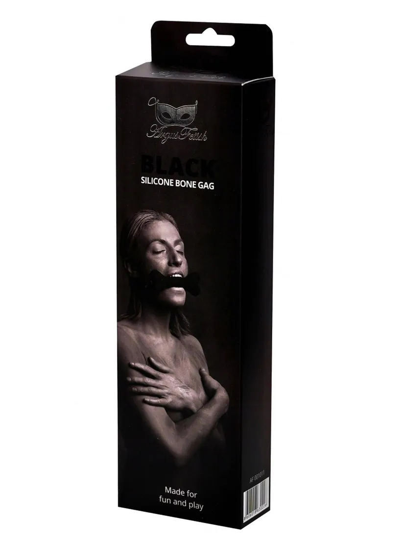 black-silicone-bone-gag