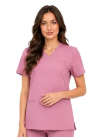 bluza-medyczna-brudny-roz-basic-premium-roz-s