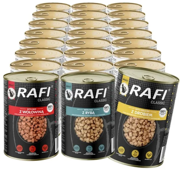 RAFI CAT Mokra karma dla kota Mix smaków 20x415g