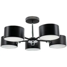 lampa-sufitowa-3020-5-bl-8c-elem-abazurowa-oprawa-metalowe-molekuly-czarne