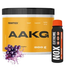 nowmax-aakg-200-g-arginina-przedtreningowka-sila-a-akg-40-porcji-pompa