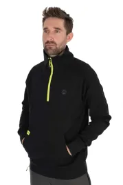 matrix-bluza-1-4-zip-sweat-czarno-limonkowa-xxl